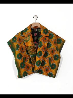 Vintage Sapana Dream Crop Kanatha Jacket
